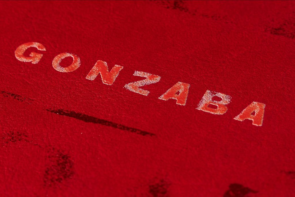 Colour screen-printed relief