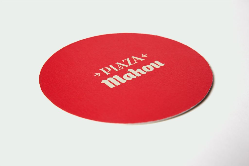 Plaza Mahou coaster