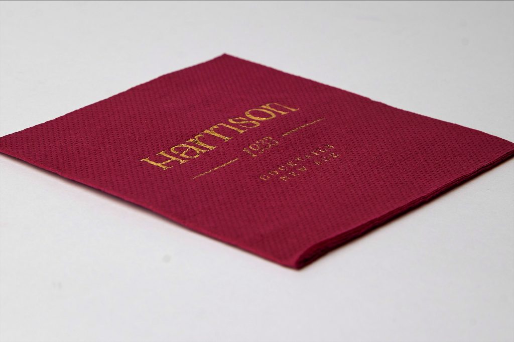 Custom napkin